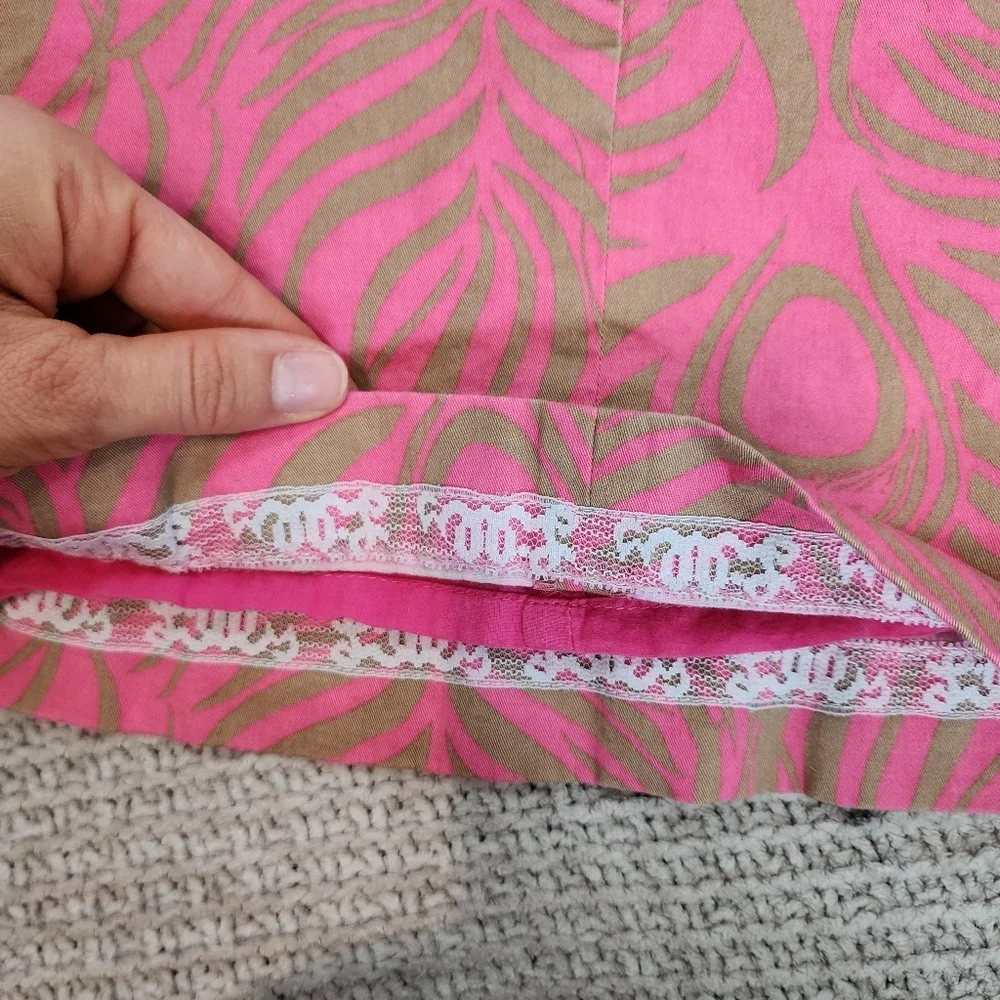 Lilly Pulitzer Printed Dress With Bow Details Size 12-18 Months